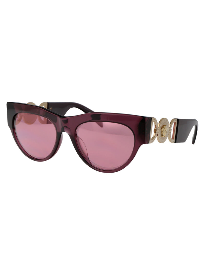 Versace 0ve4440u Cat-Eye Acetate Sunglasses — Purple