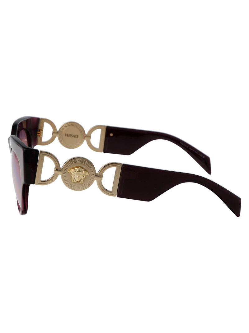 Versace 0ve4440u Cat-Eye Acetate Sunglasses — Purple