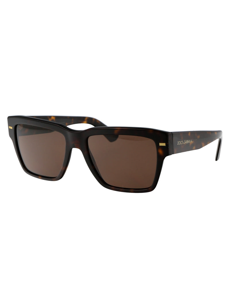 Dolce & Gabbana 0dg4431 Havana Acetate Sunglasses — Brown