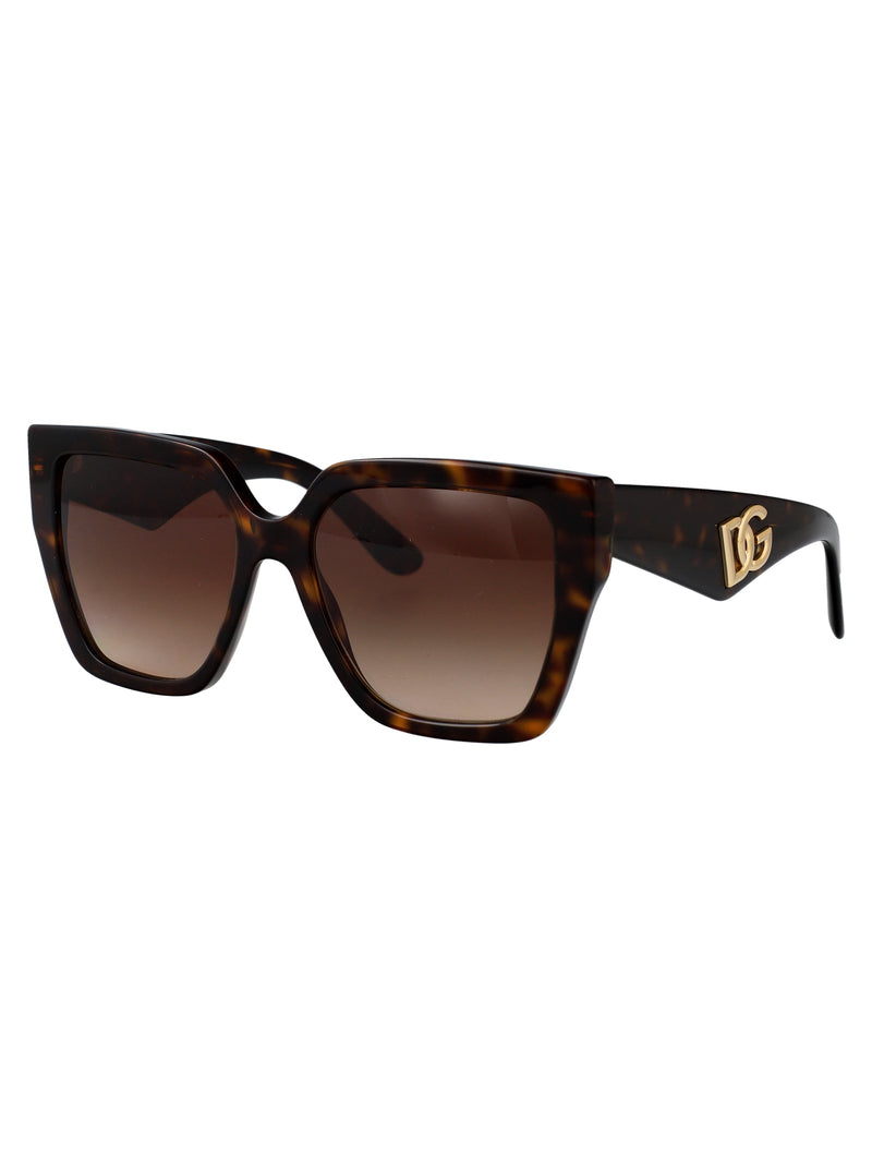 Dolce & Gabbana 0dg4438 Sunglasses — Brown Acetate