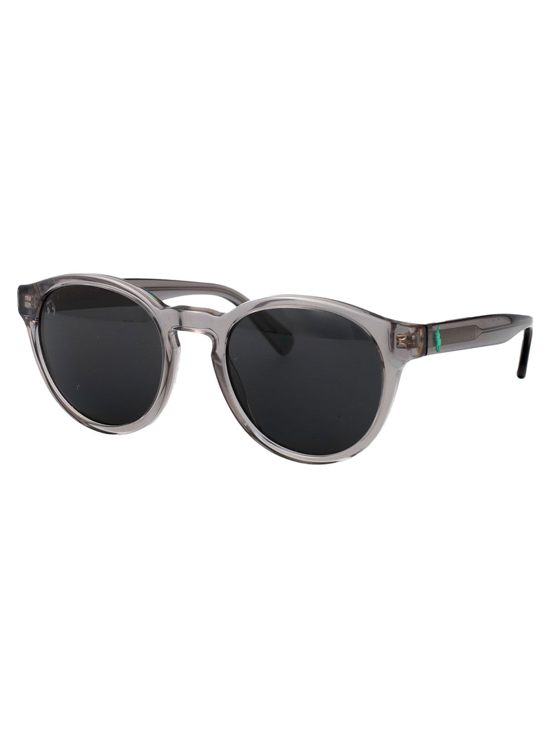 Polo Ralph Lauren 0ph4192 Acetate Round Sunglasses — Gray