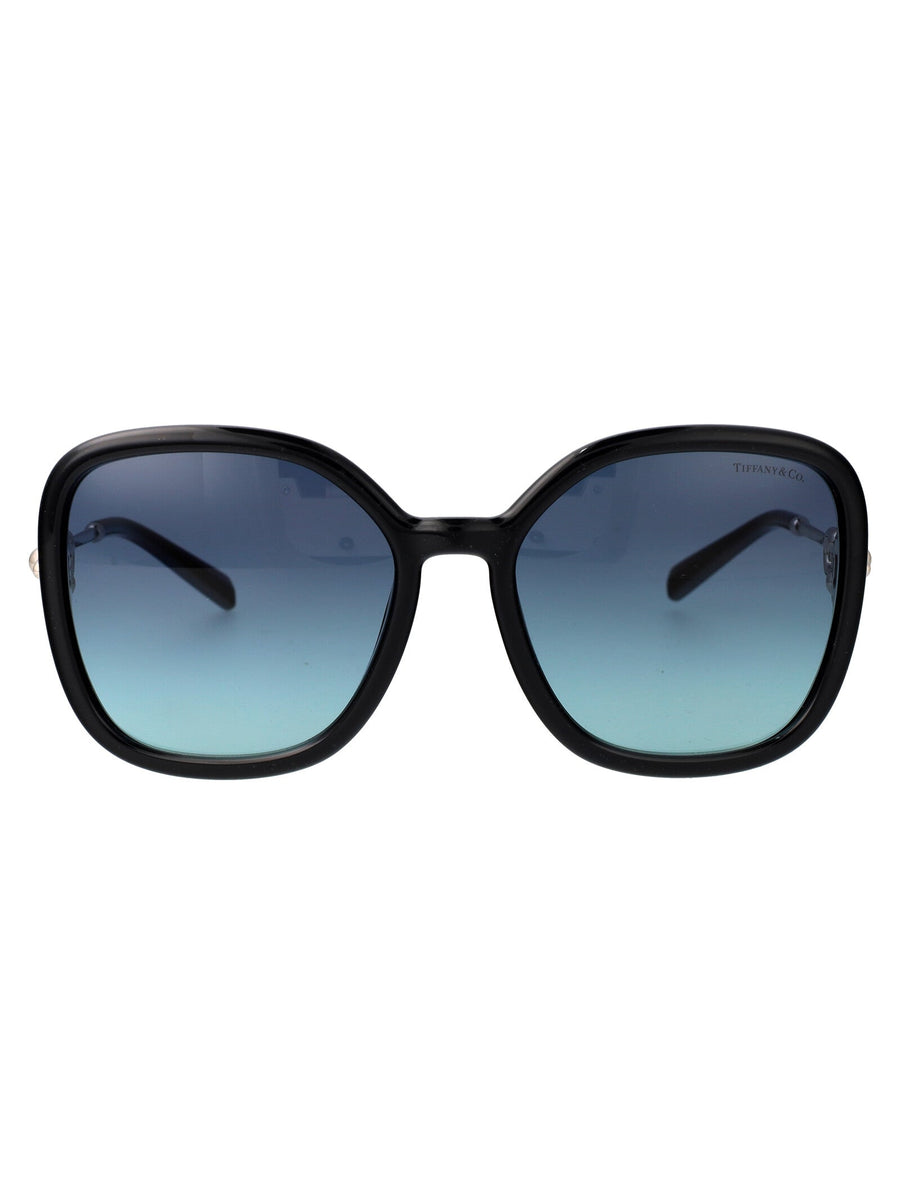 Tiffany & Co. 0tf4202u Gradient Lens Sunglasses — Black Injected