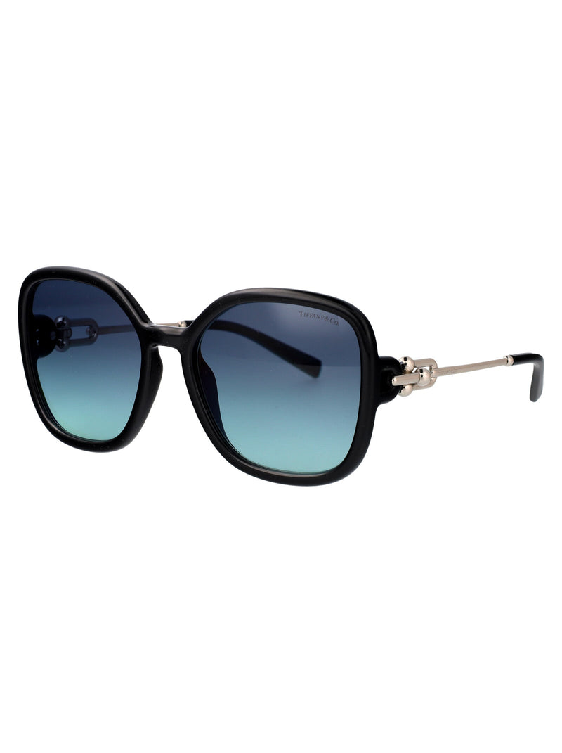 Tiffany & Co. 0tf4202u Gradient Lens Sunglasses — Black Injected