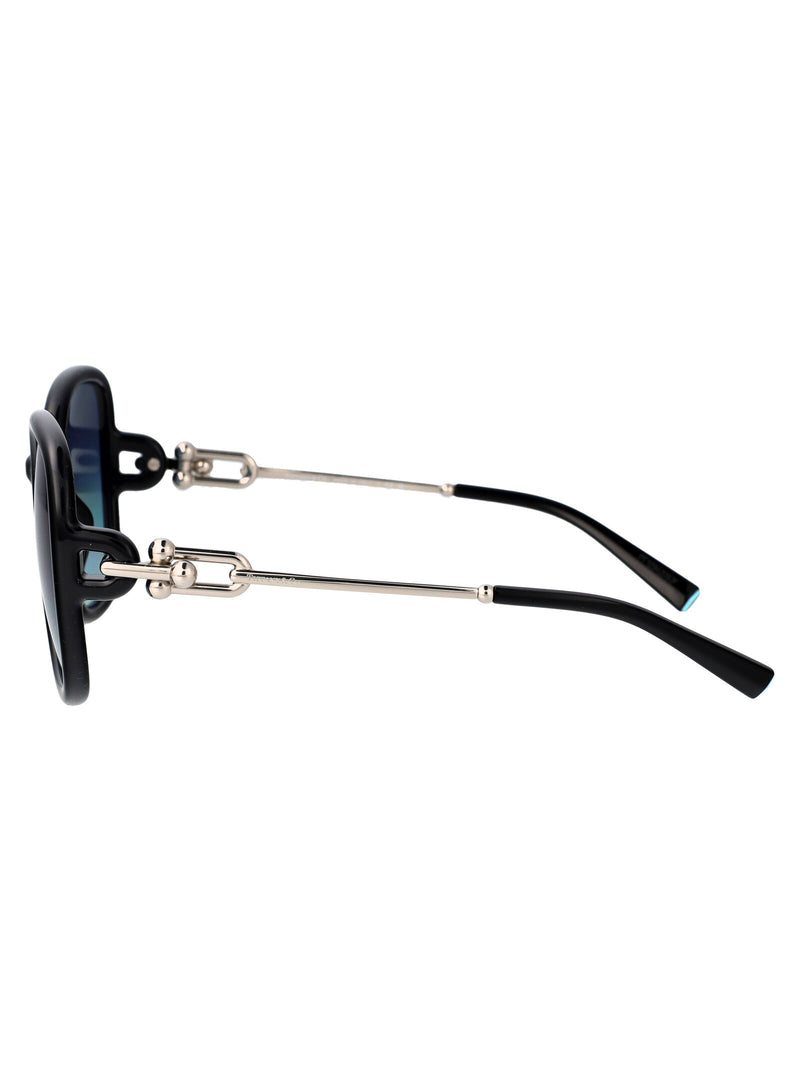 Tiffany & Co. 0tf4202u Gradient Lens Sunglasses — Black Injected