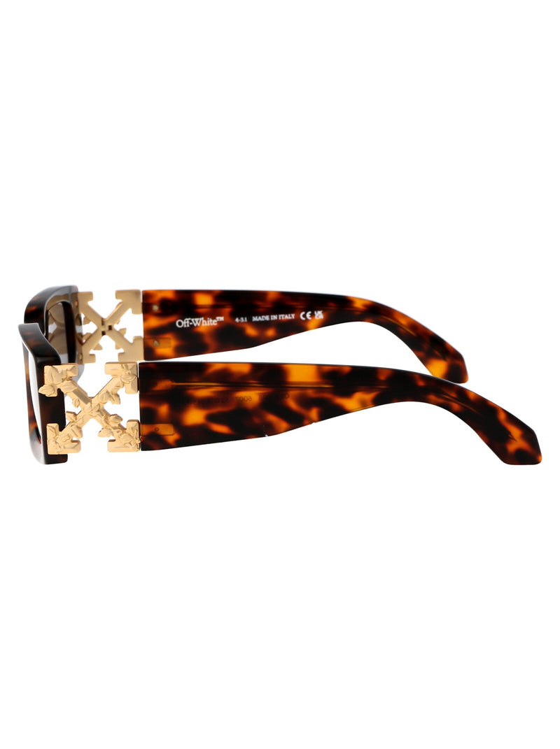 Off-White Oeri098f23pla001 Sunglasses — Brown Acetate