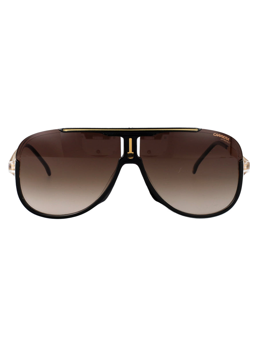 Carrera Injection-Molded Polyamide Sunglasses — Black Injection Frame