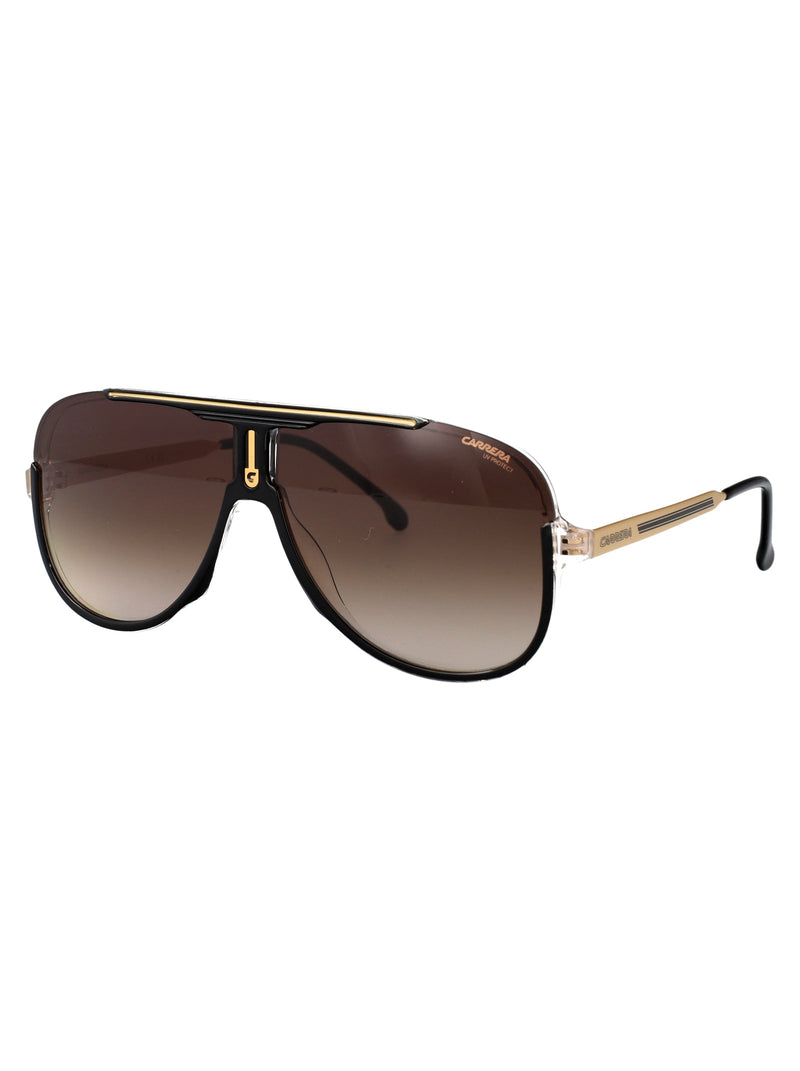 Carrera Injection-Molded Polyamide Sunglasses — Black Injection Frame