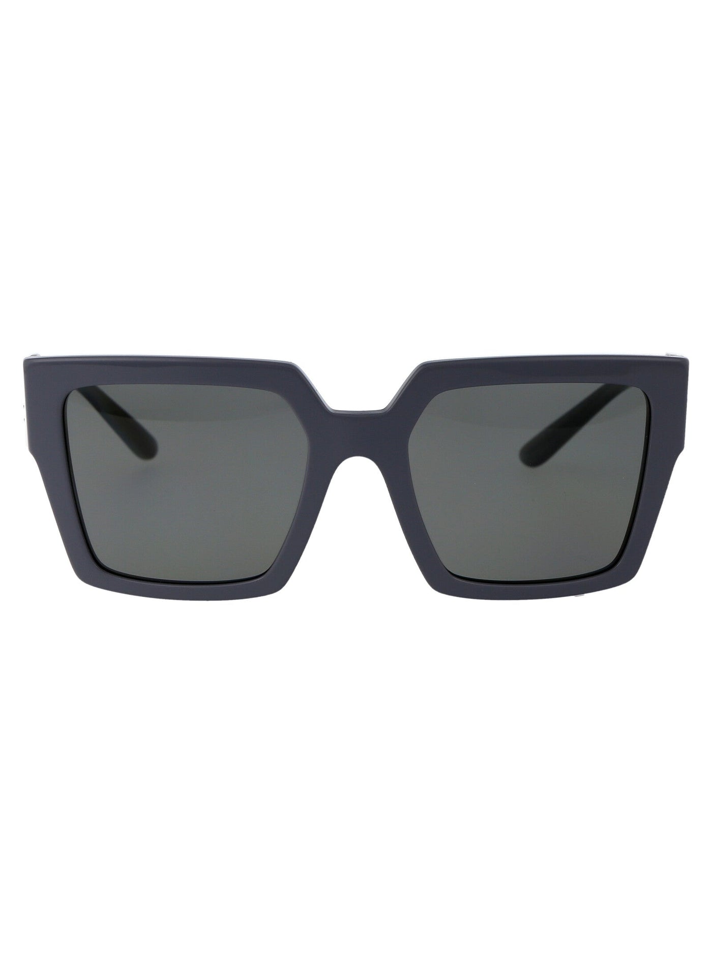 Dolce & Gabbana 0dg4446b Square-Frame Acetate Sunglasses — Gray