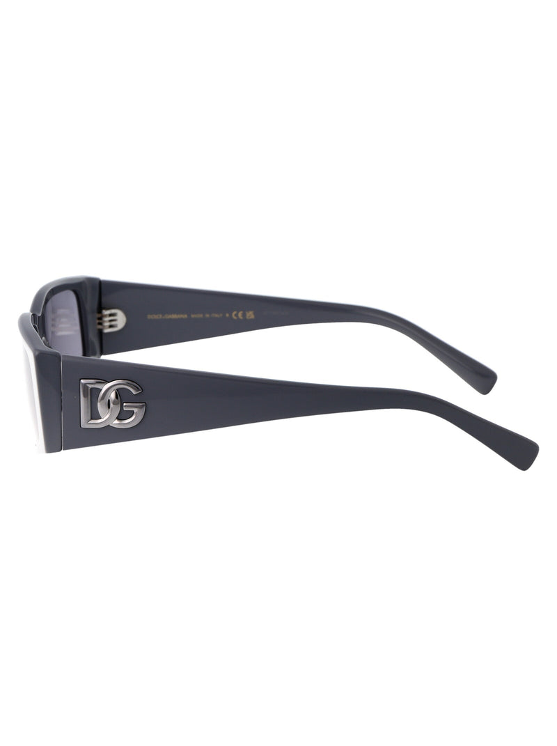 Dolce & Gabbana 0dg4453 Grey Acetate Sunglasses — Gray
