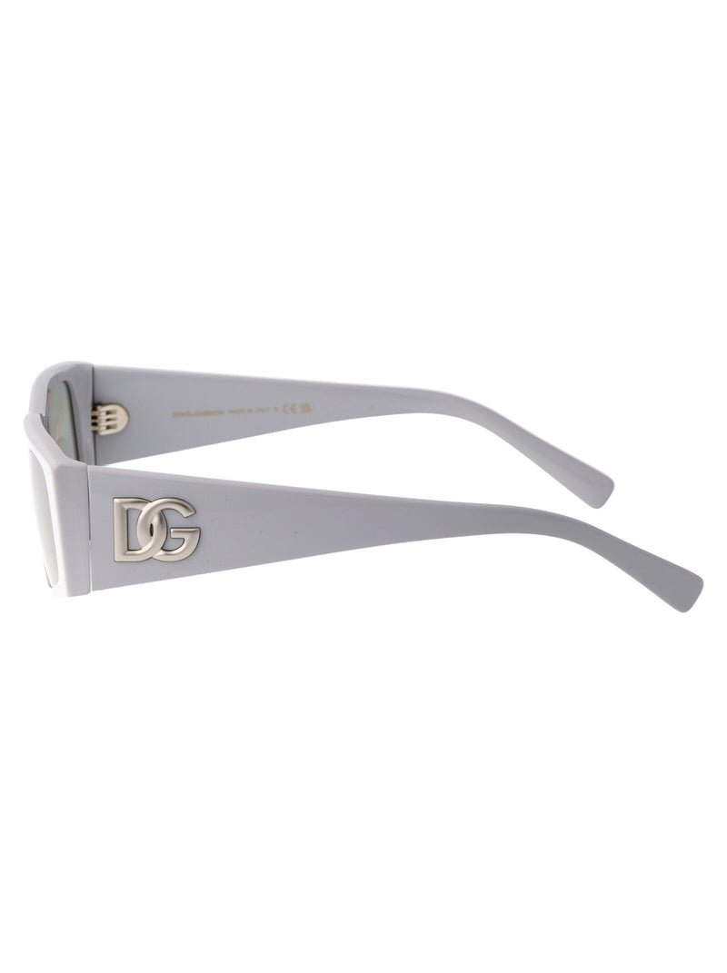 Dolce & Gabbana 0dg4453 Light Grey Acetate Sunglasses — Gray