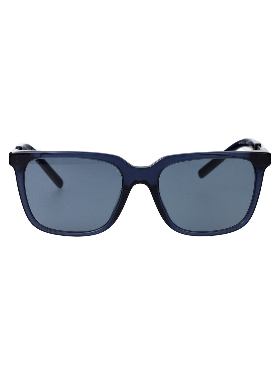 Giorgio Armani 0ar8202u Transparent Blue Acetate Sunglasses —