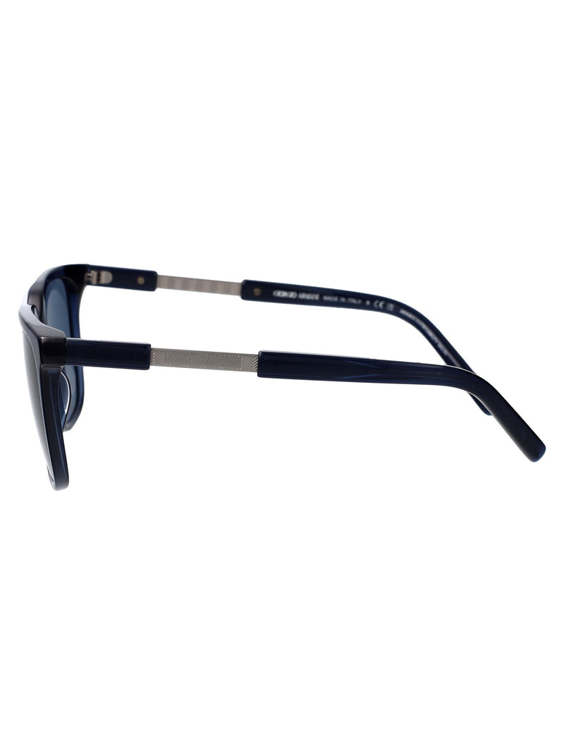 Giorgio Armani 0ar8202u Transparent Blue Acetate Sunglasses —