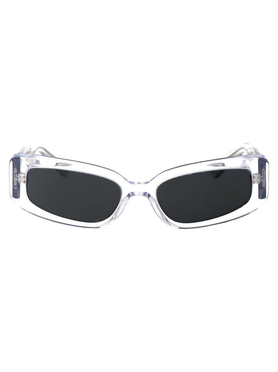 Dolce & Gabbana 0dg4445 Crystal Acetate Sunglasses — Clear