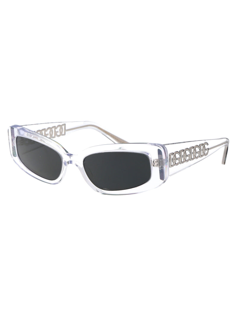 Dolce & Gabbana 0dg4445 Crystal Acetate Sunglasses — Clear