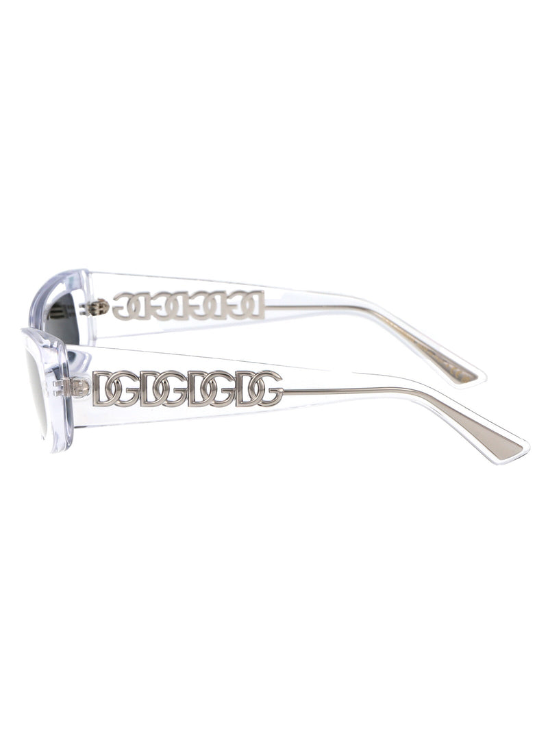 Dolce & Gabbana 0dg4445 Crystal Acetate Sunglasses — Clear