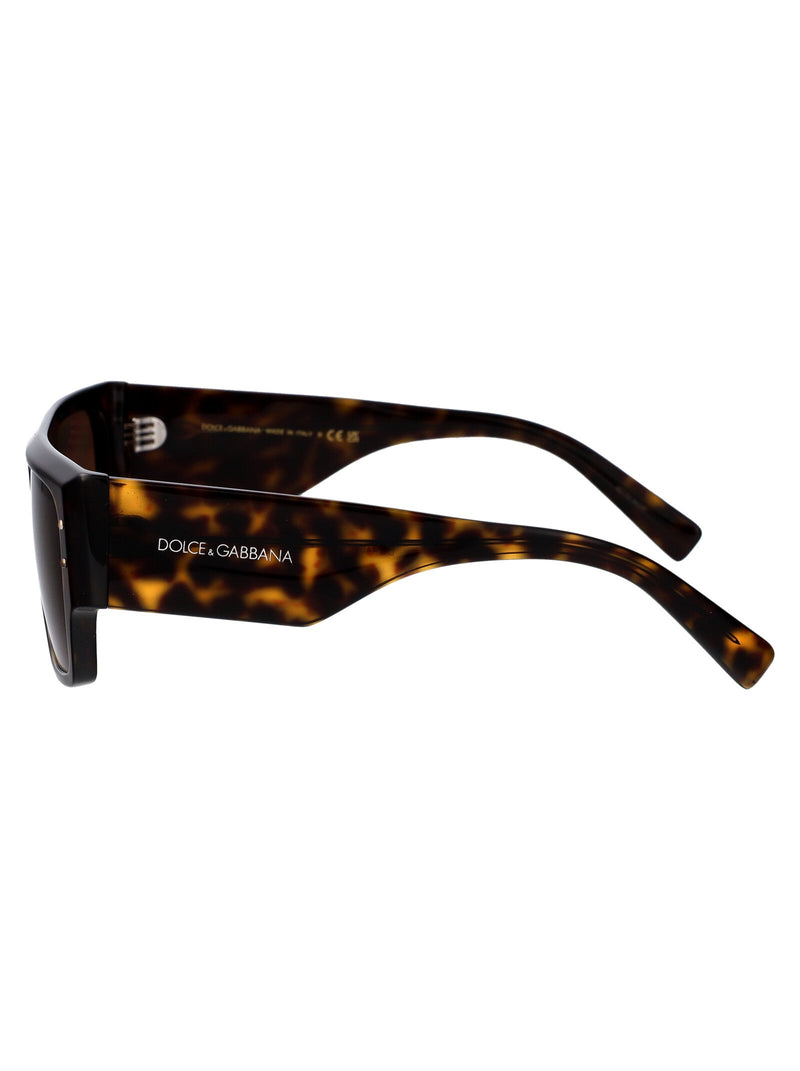 Dolce & Gabbana 0dg4459 Tortoiseshell Acetate Sunglasses — Brown