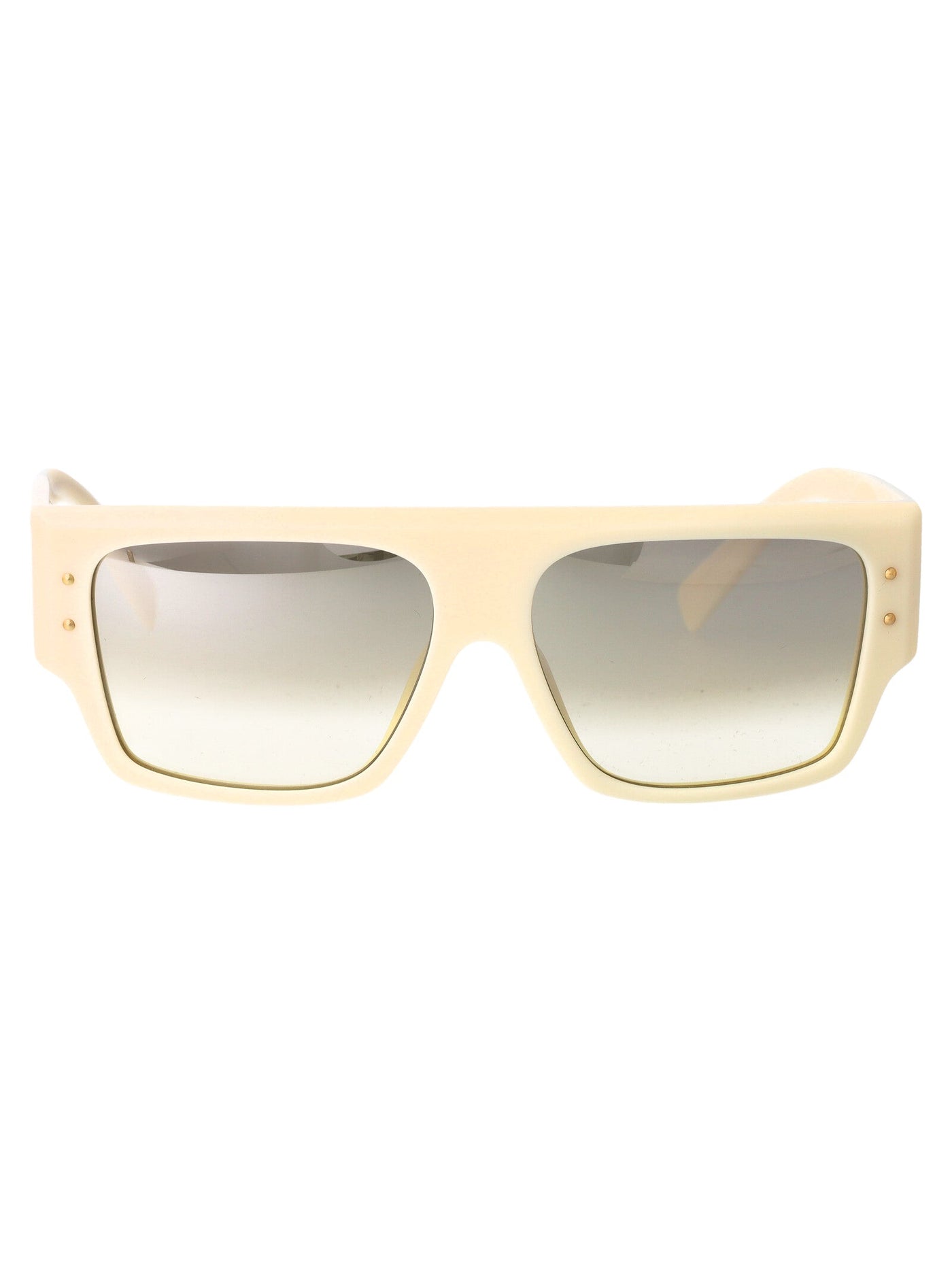 Dolce & Gabbana 0dg4459 Gradient Lens Acetate Sunglasses — Ivory