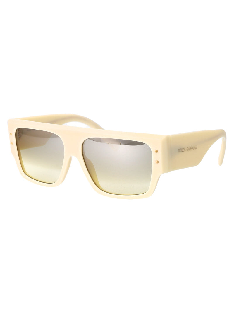 Dolce & Gabbana 0dg4459 Gradient Lens Acetate Sunglasses — Ivory