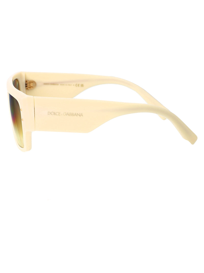 Dolce & Gabbana 0dg4459 Gradient Lens Acetate Sunglasses — Ivory