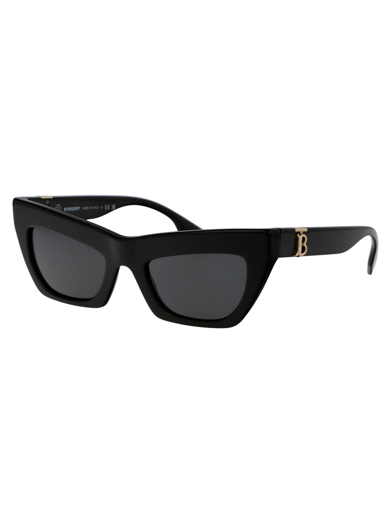 Burberry 0be4405 Cat-Eye Acetate Sunglasses — Black