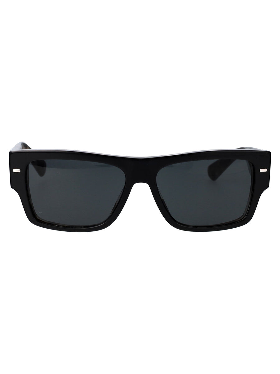 Dolce & Gabbana 0dg4451 Acetate Frame Sunglasses — Black