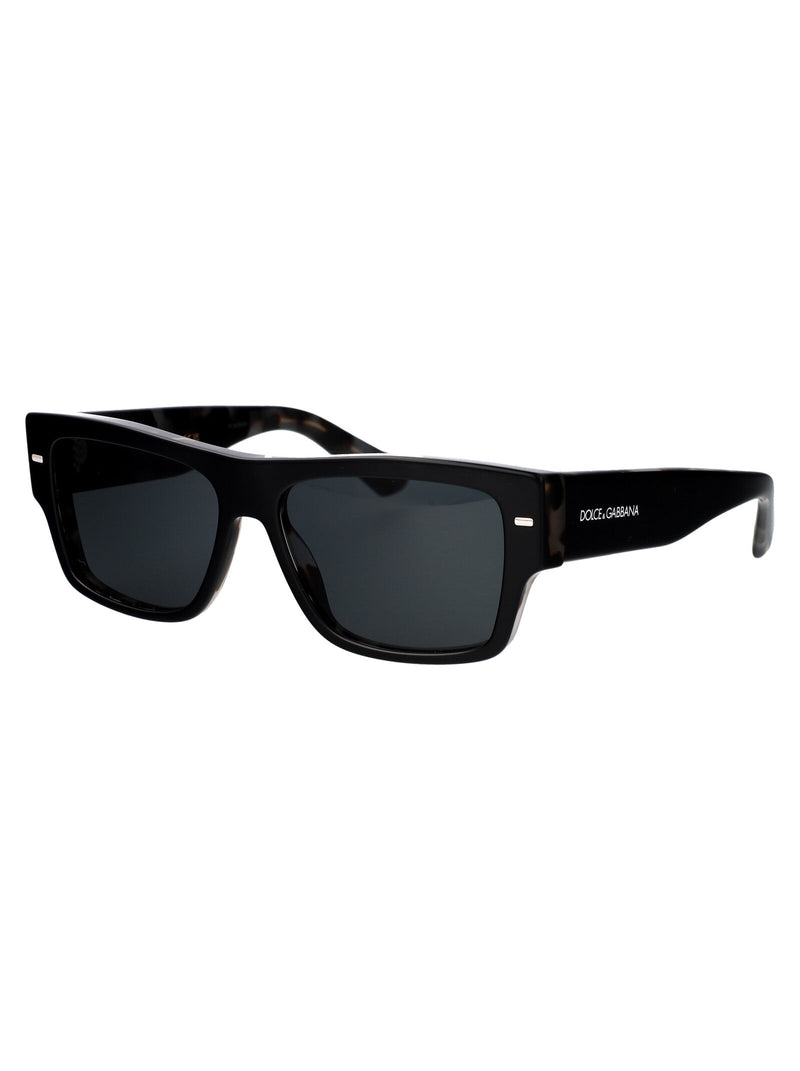 Dolce & Gabbana 0dg4451 Acetate Frame Sunglasses — Black