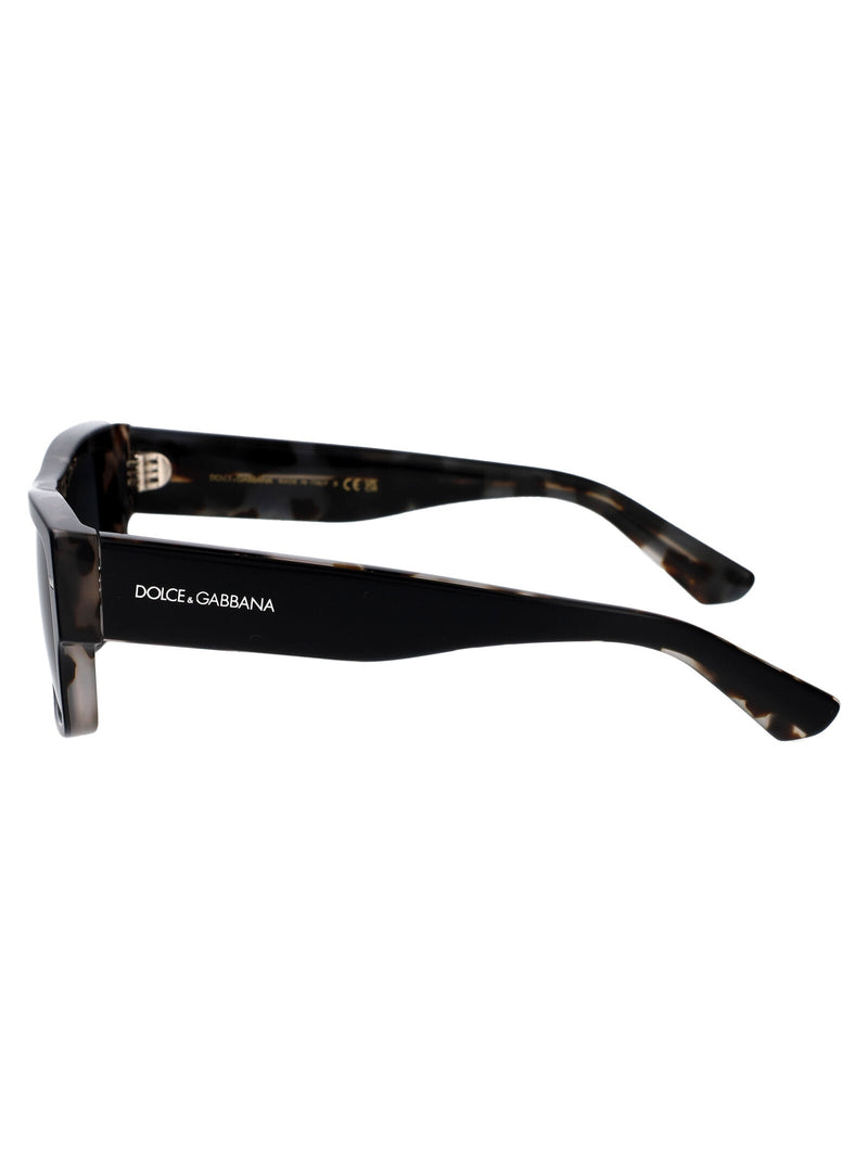 Dolce & Gabbana 0dg4451 Acetate Frame Sunglasses — Black