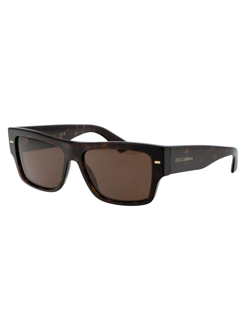 Dolce & Gabbana 0dg4451 Havana Acetate Sunglasses — Brown