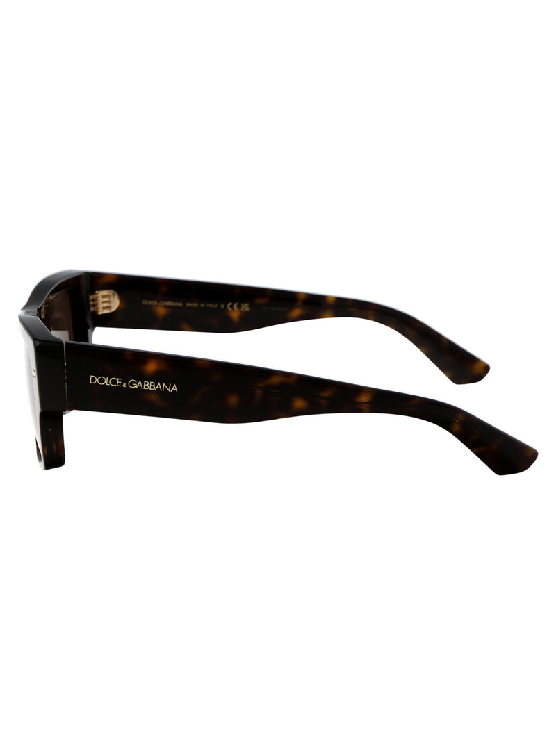 Dolce & Gabbana 0dg4451 Havana Acetate Sunglasses — Brown