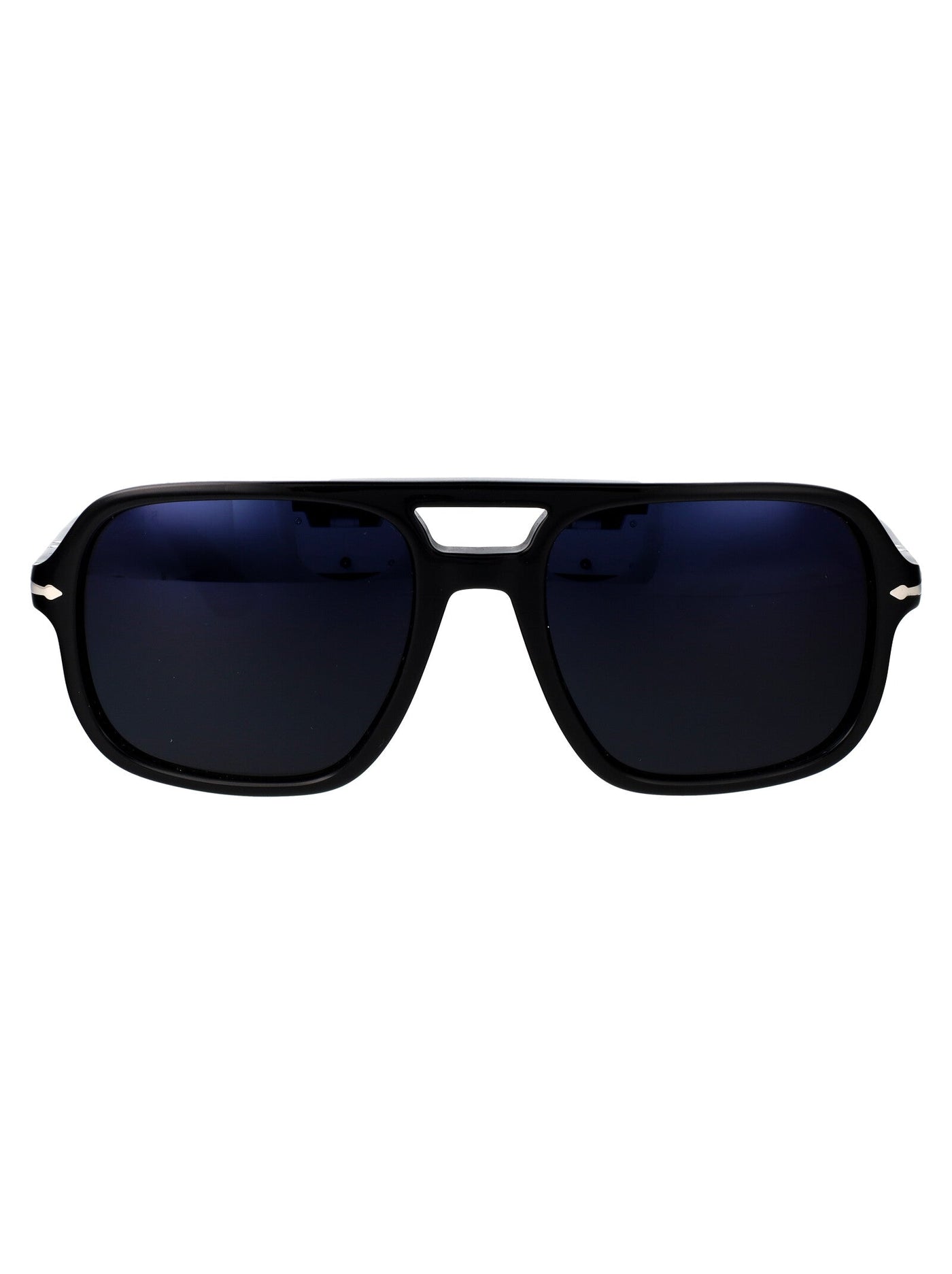Persol 0po3328s Dark Tinted Acetate Sunglasses — Black
