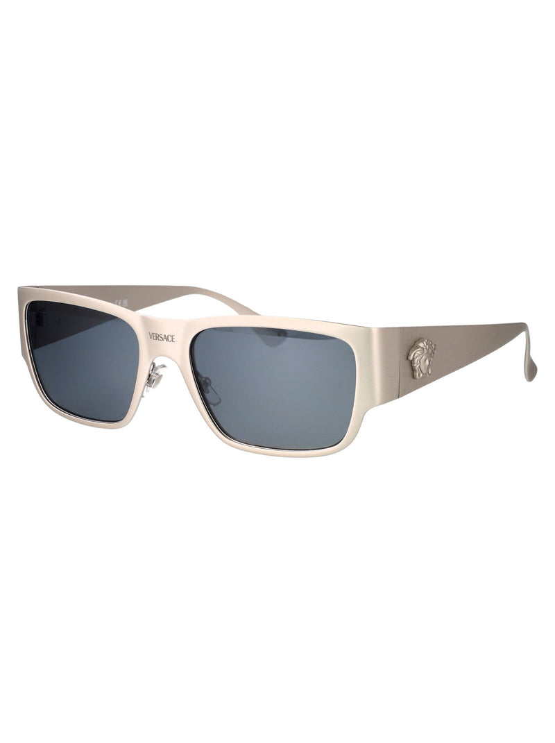 Versace 0ve2262 Silver Metal Sunglasses —