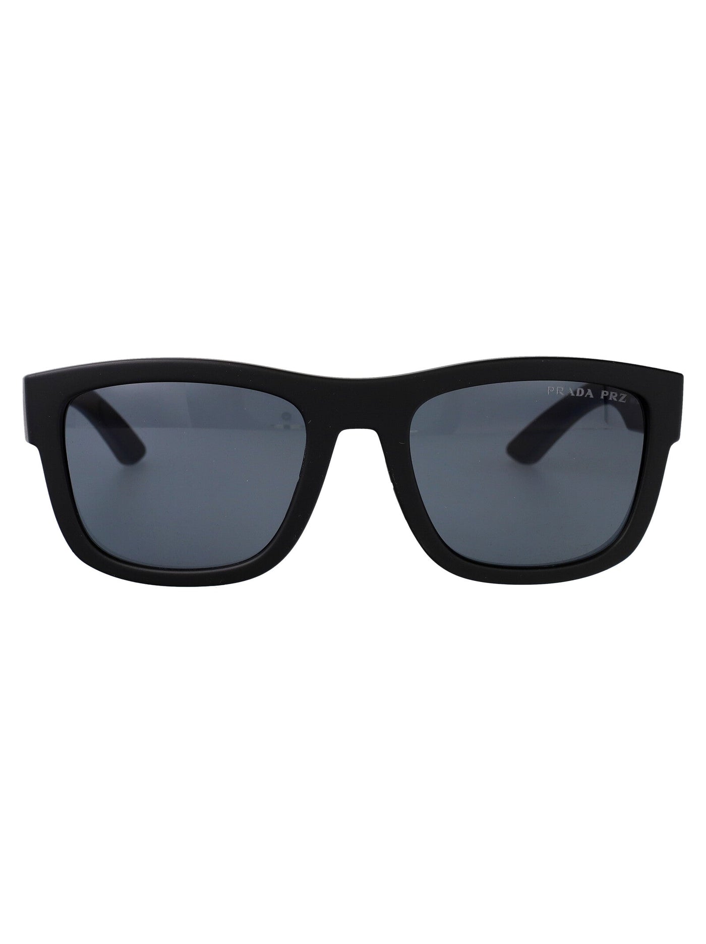 Prada 0ps Matte Black Rubber Nylon Sunglasses —