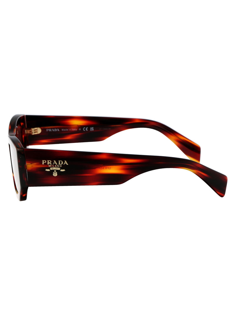 Prada 0pr Havana Red Acetate Sunglasses —