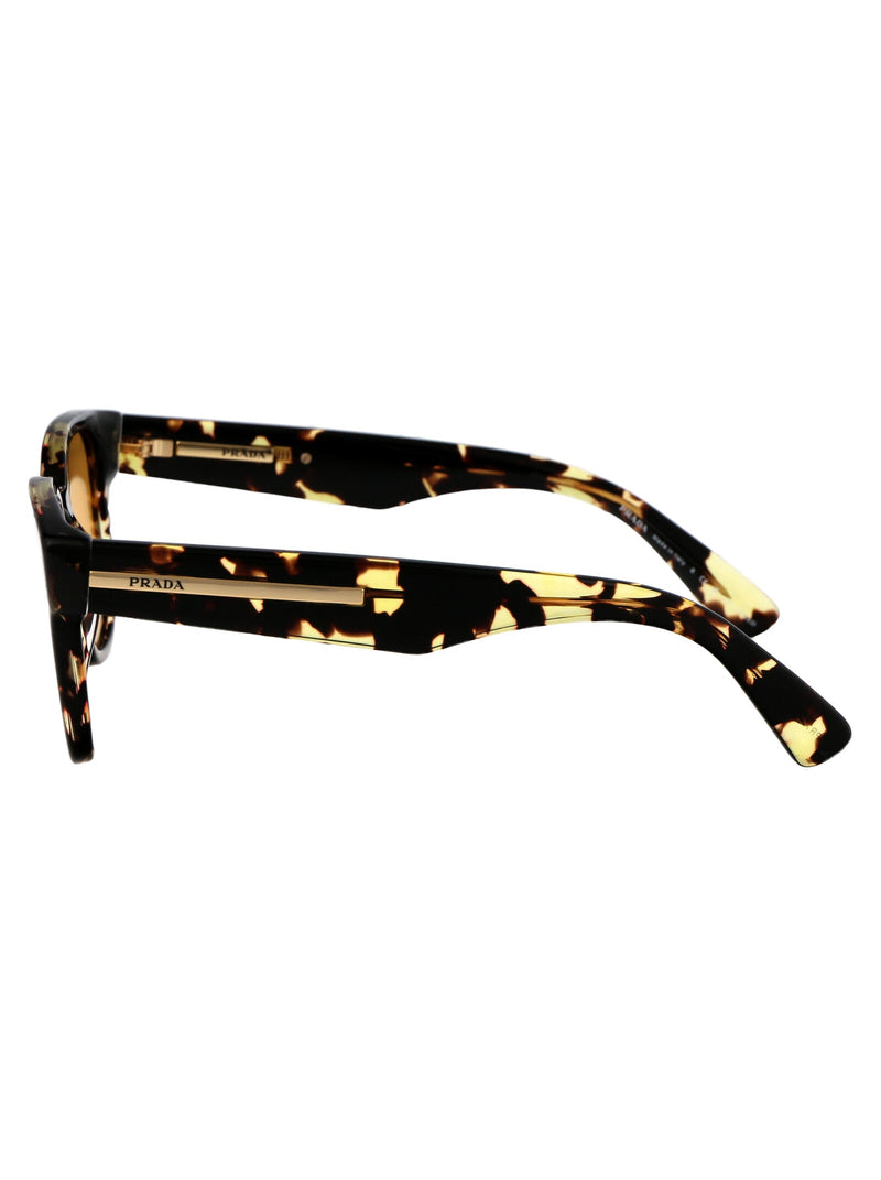 Prada 0pr Acetate Wayfarer Sunglasses — Yellow