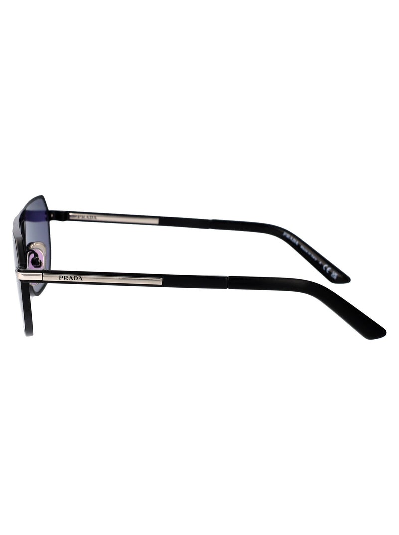 Prada 0pr Metal Frame Sunglasses — Black