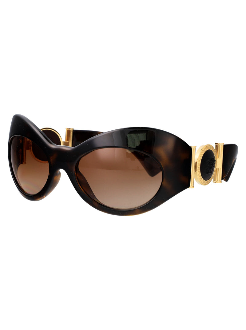 Versace 0ve4462 Sunglasses — Brown Injected