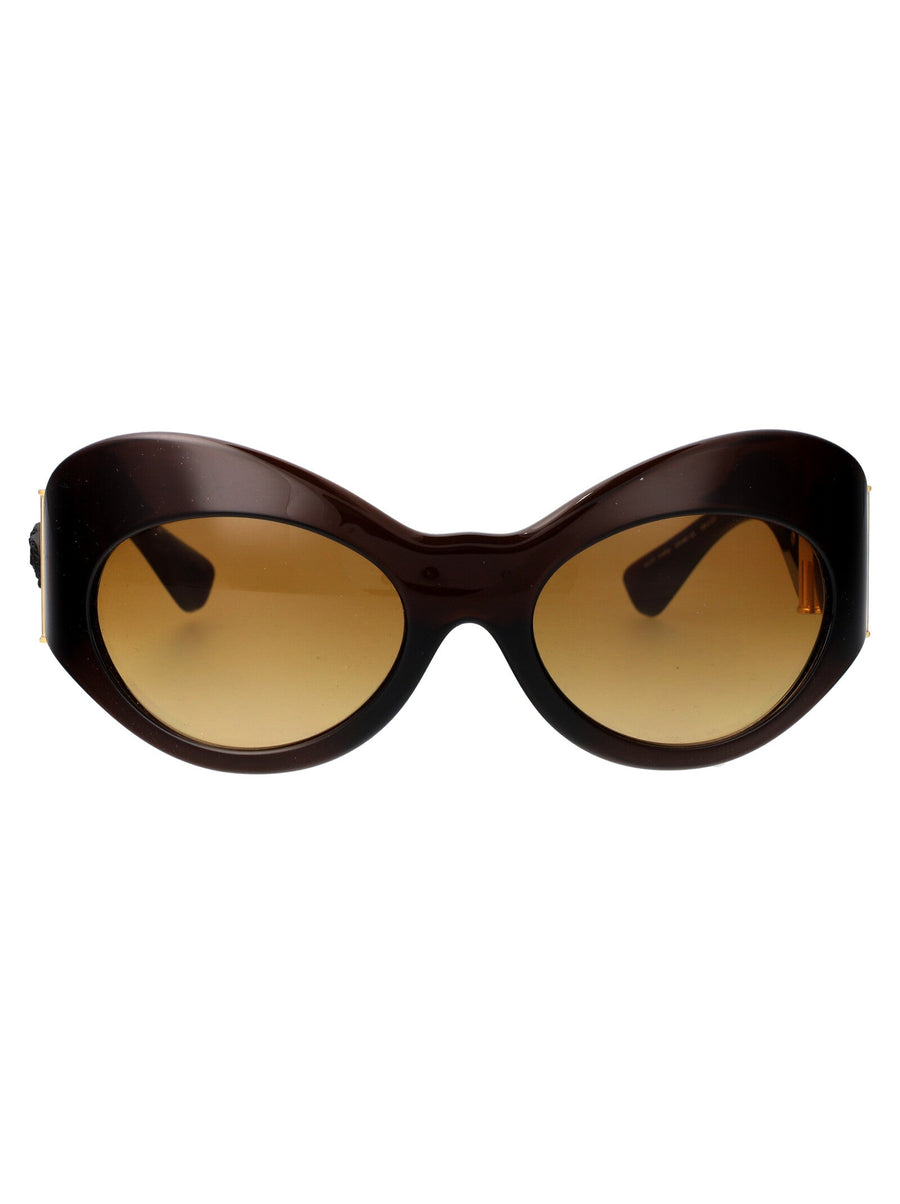 Versace 0ve4462 Gradient Lens Sunglasses — Brown Injected
