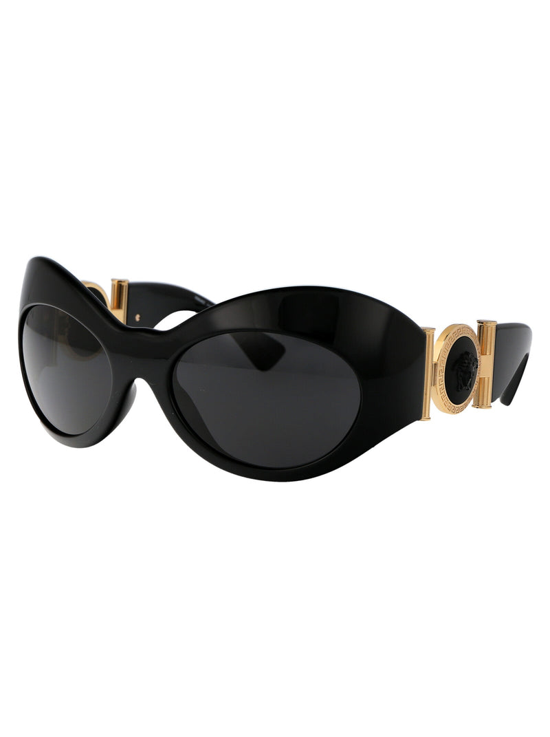 Versace 0ve4462 Injected Frame Sunglasses — Black