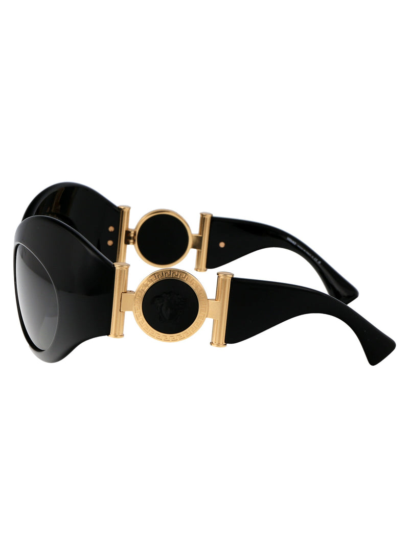 Versace 0ve4462 Injected Frame Sunglasses — Black