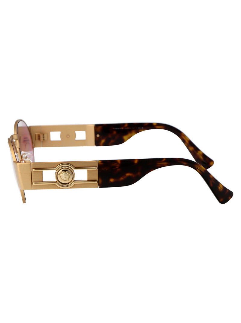 Versace 0ve2264 Matte Gold Metal Sunglasses —