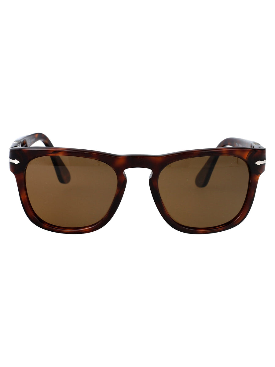 Persol 0po3333s Sunglasses — Brown Acetate