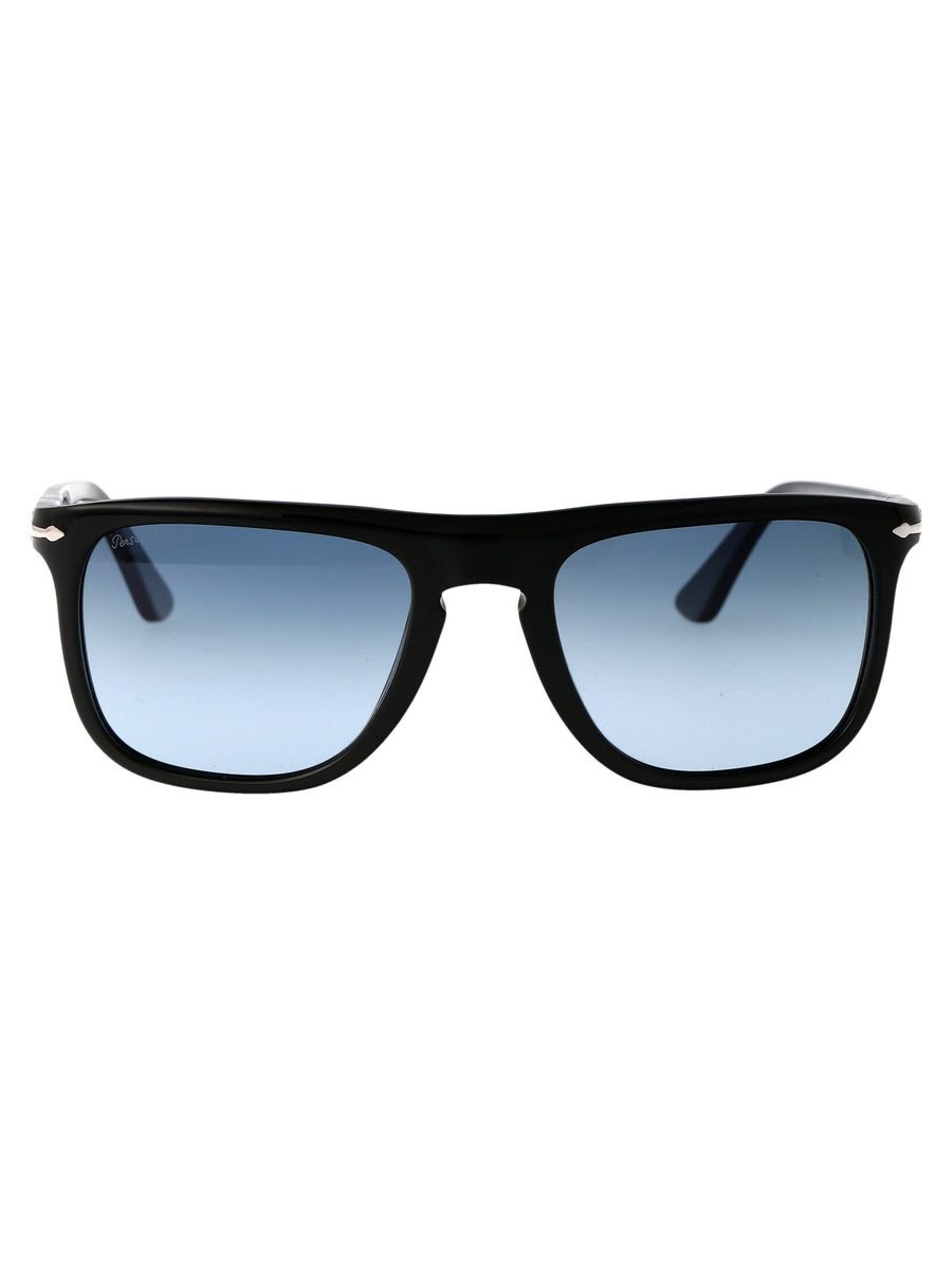 Persol 0po3336s Light-Tinted Acetate Sunglasses — Black