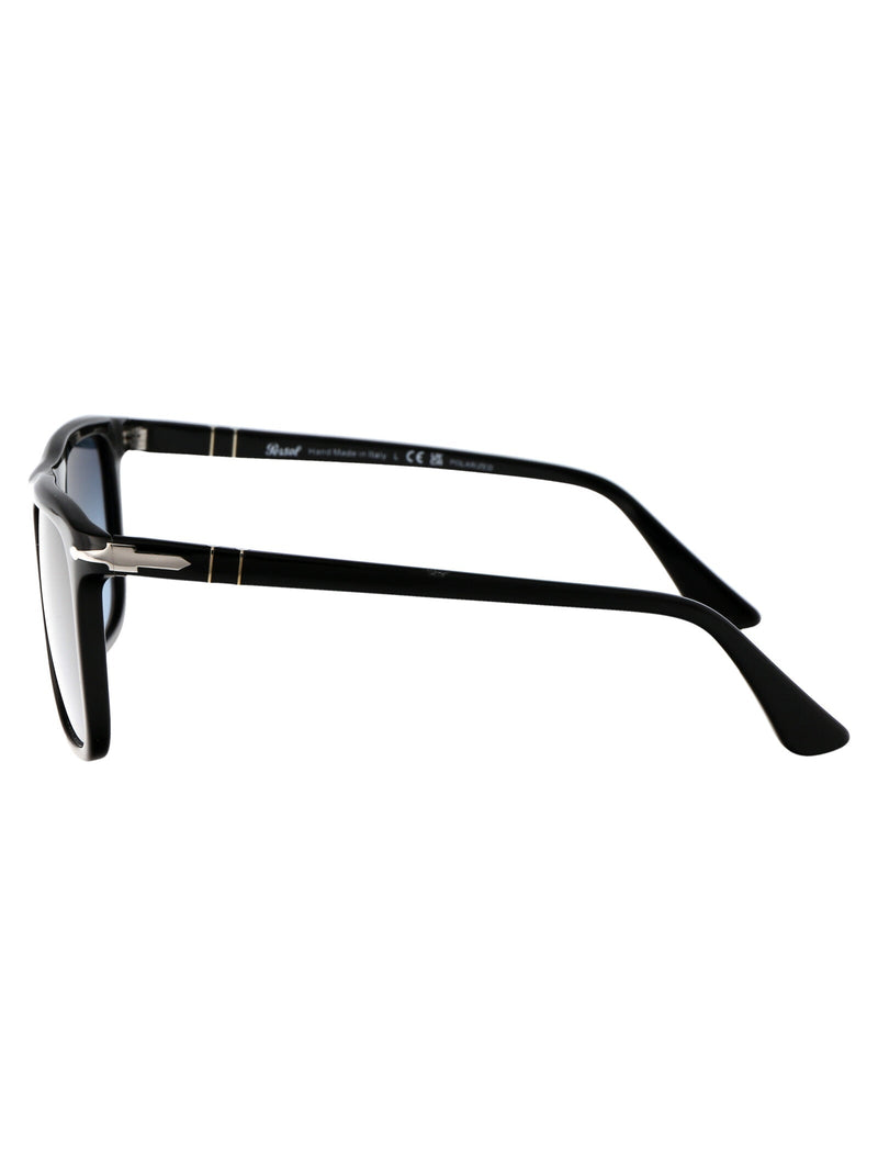 Persol 0po3336s Light-Tinted Acetate Sunglasses — Black