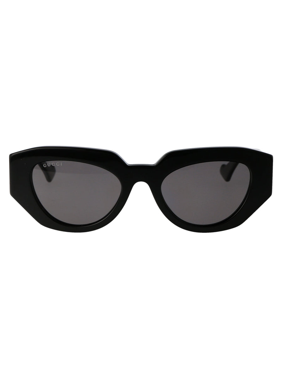 Gucci Gg1421s Sunglasses — Black Acetate
