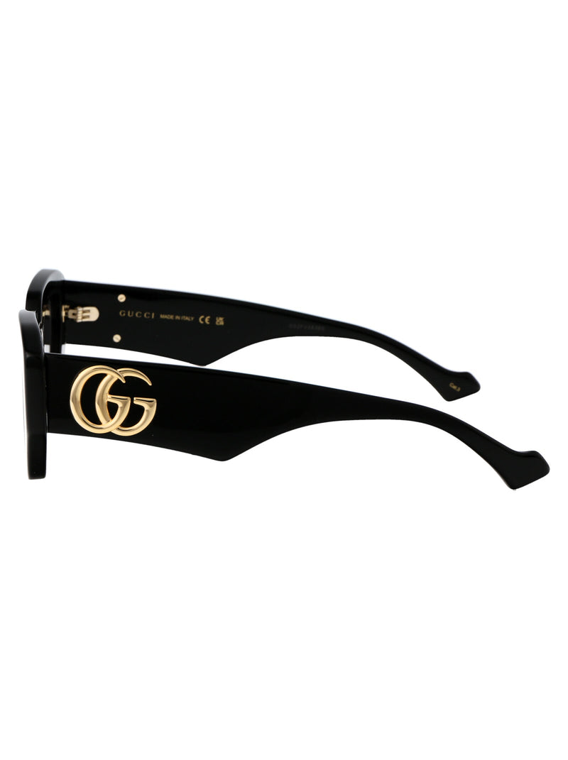 Gucci Gg1421s Sunglasses — Black Acetate