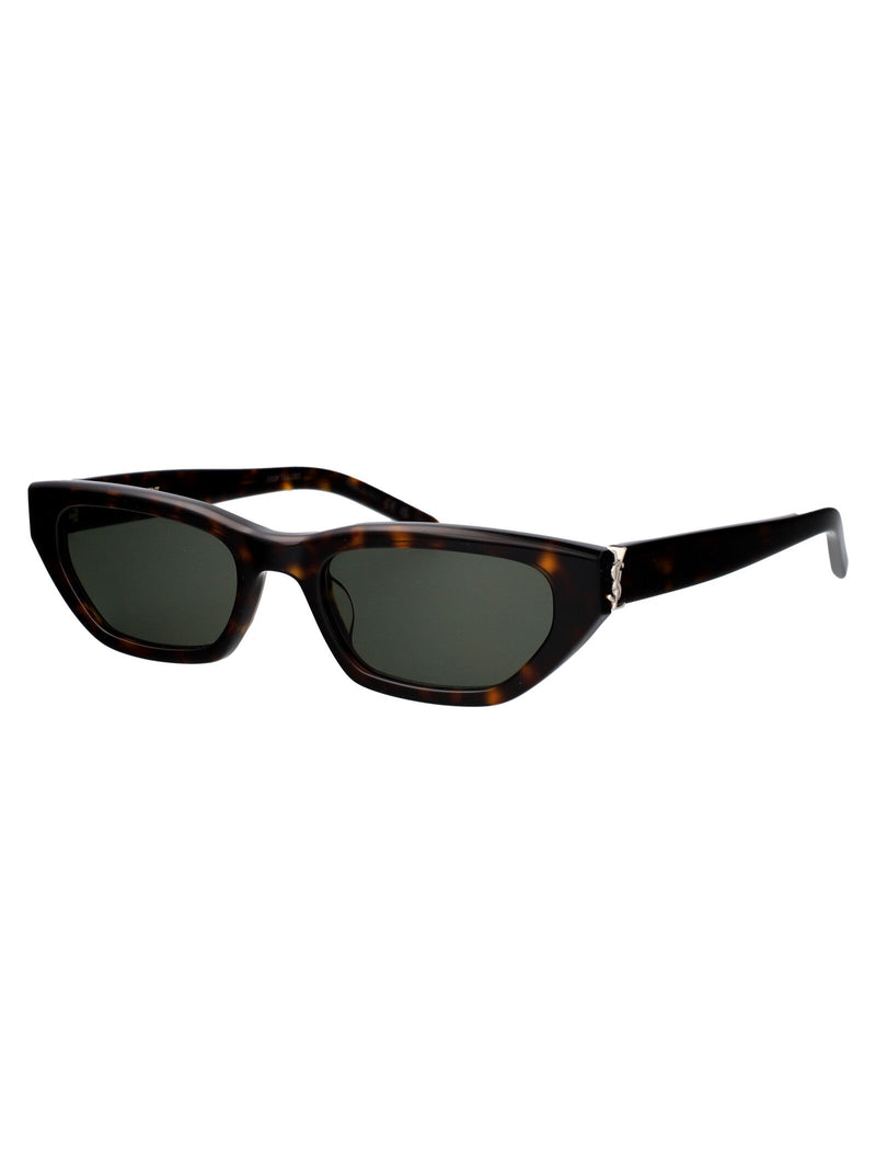 Saint Laurent Slm126 Sunglasses — Havana Acetate