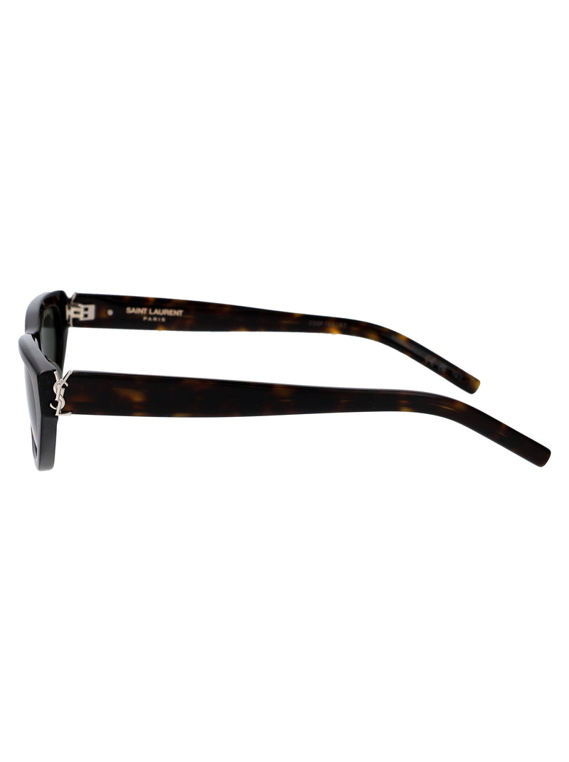 Saint Laurent Slm126 Sunglasses — Havana Acetate