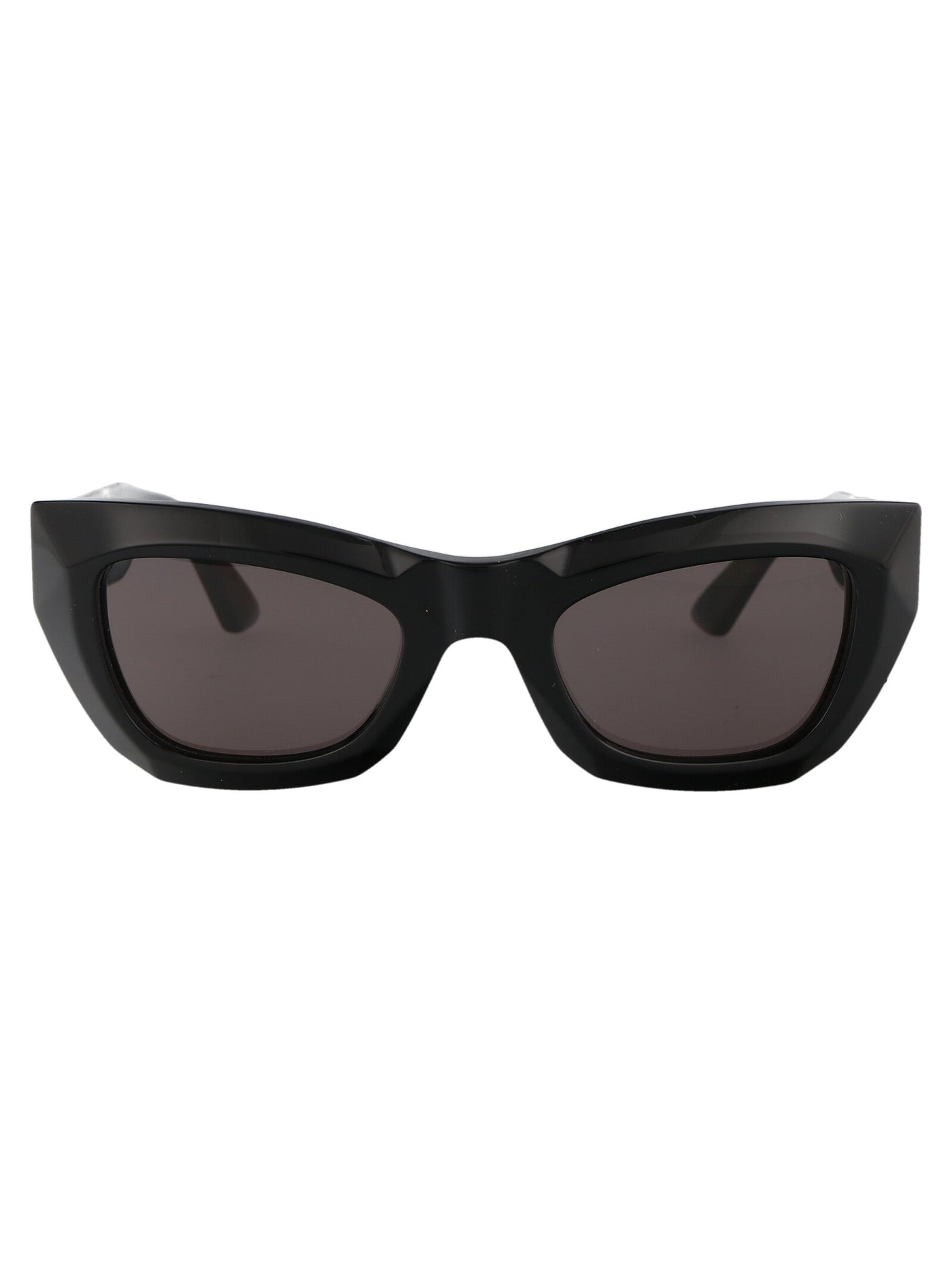 Bottega Veneta Bv1251s Acetate Cat-Eye Sunglasses — Black
