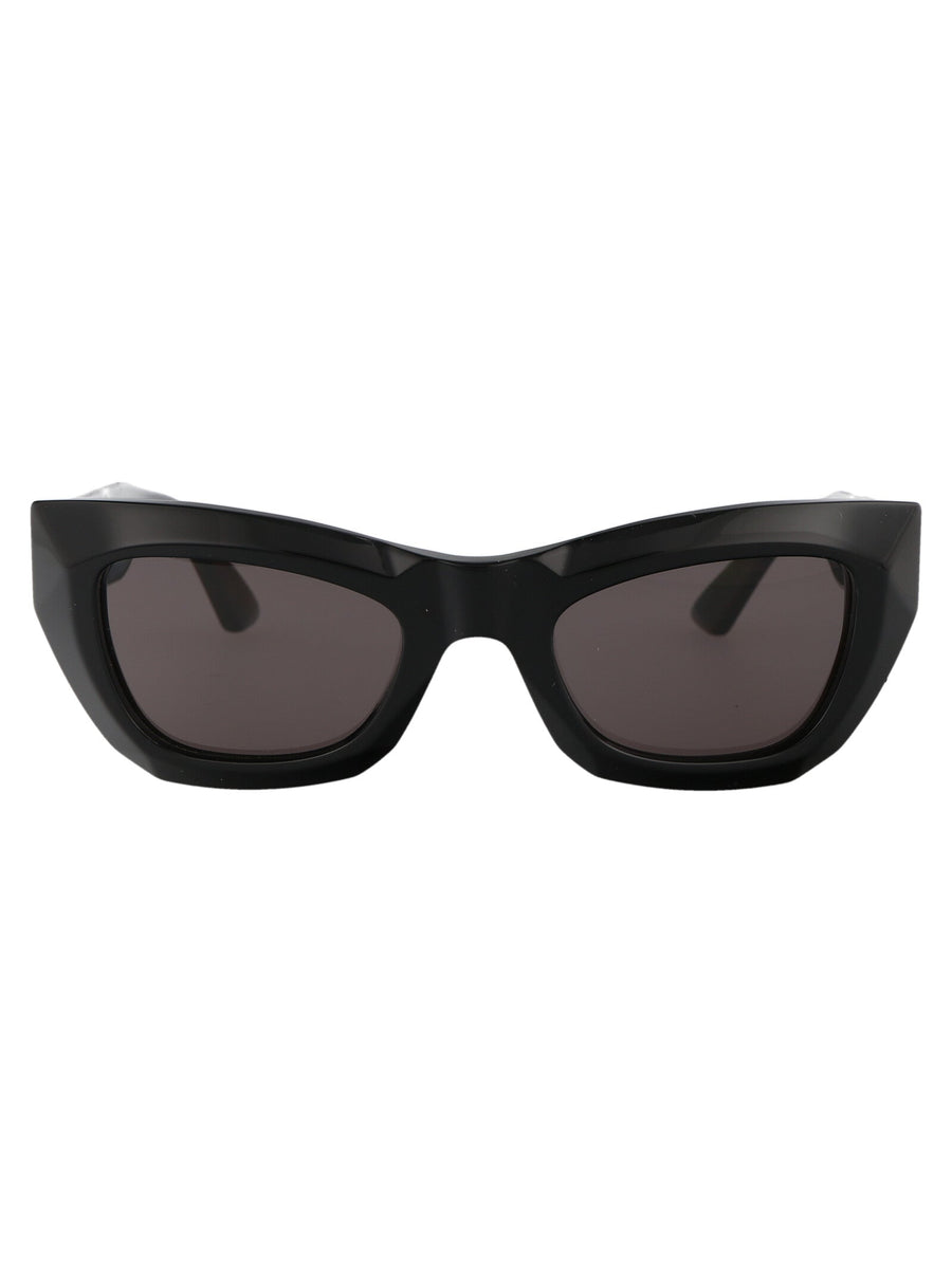 Bottega Veneta Bv1251s Acetate Cat-Eye Sunglasses — Black