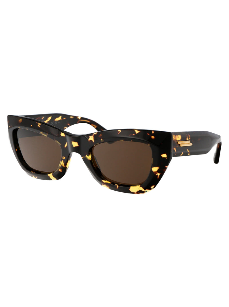 Bottega Veneta Bv1251s Sunglasses — Brown Acetate